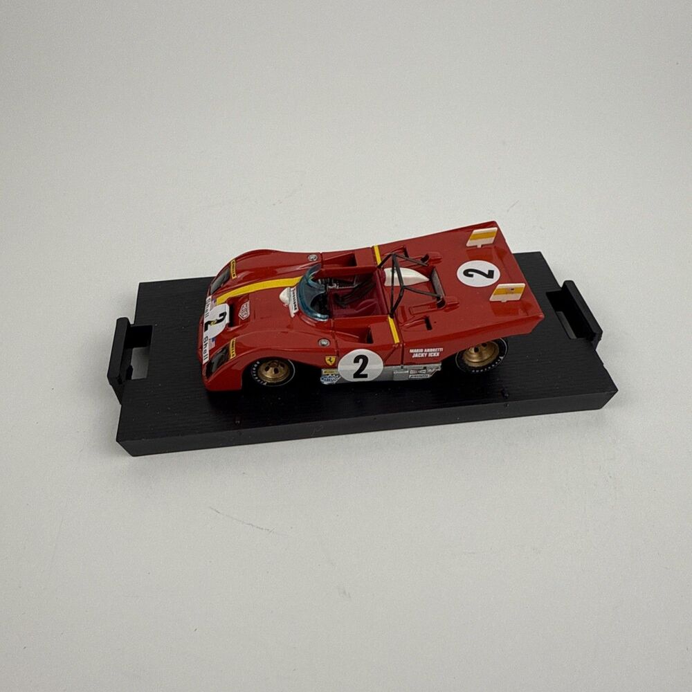 Brumm 1:43 R260 Ferrari 312PB 6H Daytona (1972) Red #2
